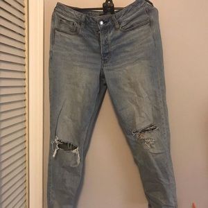 american eagle mom style jean